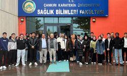 Çankırılı Öğrencilerden Karatekin Üniversitesi’ne Kariyer Gezisi