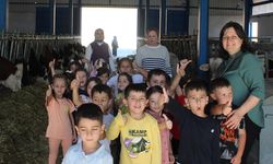 Minik Öğrencilerden Tarım Meslek Lisesine keyifli ziyaret