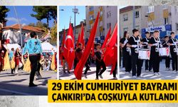 Cumhuriyetimizin 102. Yılı Çankırı’da Büyük Coşkuyla Kutlandı