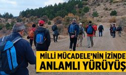 Çankırılı Dağcılardan Milli Mücadele’nin İzinde Anlamlı Yürüyüş