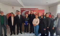 CHP Çerkeş İlçe Kongresi’nde Elvanağacı güven tazeledi