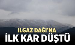 Ilgaz Dağı’na ilk kar düştü!