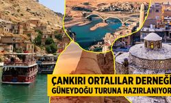 Çankırı Ortalılar Derneği Güneydoğu Kültür Turuna hazırlanıyor