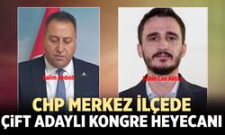 CHP Merkez İlçede Çift Adaylı Kongre Heyecanı