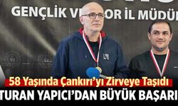 58 Yaşında Çankırı’yı Zirveye Taşıdı: Turan Yapıcı’dan Büyük Başarı