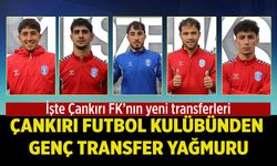 Çankırı FK’dan genç transfer yağmuru