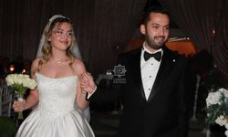 Çankırı’da Sena ve Hamdi görkemli törenle evlendi