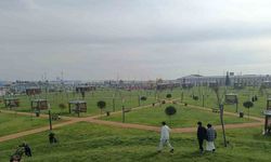 Atatürk Havalimanı Millet Bahçesi’ne ilk gününde yüzlerce vatandaş akın etti