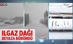 Ilgaz Dağı Beyaza Büründü