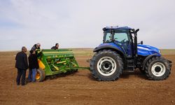 Çankırı’da Kuraklığa Dayanıklı Buğday Tohumları Toprakla Buluştu