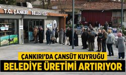Çankırı’da ÇANSÜT Kuyruğu: Belediye Üretimi Artırıyor
