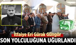 Çankırı’da İtfaiye Eri Gürak Güngör Son Yolculuğuna Uğurlandı