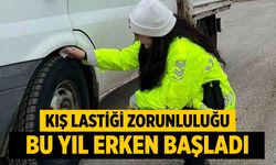 Kış Lastiği Zorunluluğu Erken Başladı