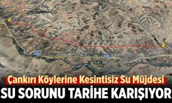 Çankırı Köylerinde Su Sorunu Tarihe Karışıyor