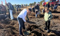 Atkaracalar’da Yeşil Vatan İçin Fidanlar Toprakla Buluştu