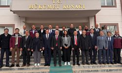 Çankırı Tarım ve Orman Müdürü Candan İlçe ve Şube Müdürleri ile bir araya geldi