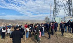 Korgun’da 200 Fidan Toprakla Buluştu