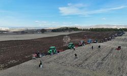 Çankırı’da tarla sürüm sezonu imeceyle başladı