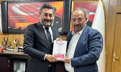 Araştırmacı Yazar Hamdi Canbaz’dan Başkan Ömer Bezci’ye Ziyaret