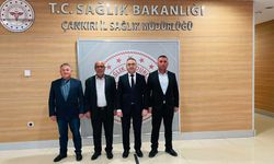 AK Parti Elbistan Bölge Sorumlusu Hüseyin Başpınar’dan İl Sağlık Müdürüne Ziyaret