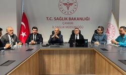 SAKOM Heyeti Çankırı’da Acil Sağlık Hizmetlerini Değerlendirdi