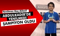 Yenilmez Koç Ailesi! Abdulkadir Koç Türkiye Şampiyonu Oldu