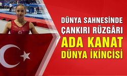 Çankırı’nın Yıldızı Ada Kanat, Dünya İkincisi Oldu