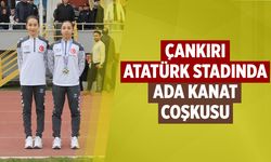Çankırı Atatürk Stadında Ada Kanat coşkusu
