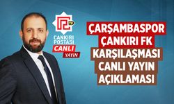 Ercan Şeker’den Çarşambaspor- Çankırı FK karşılaşması canlı yayın açıklaması
