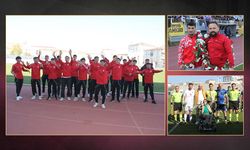 Çankırı FK–Merzifon maçında anlamlı görüntüler