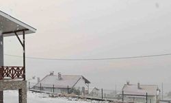 Ankara’da mevsimin ilk karı Beypazarı ilçesine yağdı