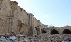 Gazze’nin en eski camisi Büyük Ömer Camii’nde restorasyon çalışmaları başladı