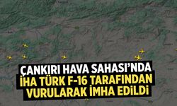 Çankırı Hava Sahasında İHA Vurularak İmha Edildi