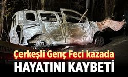 Çerkeşli Genç Feci Kazada Hayatını Kaybetti