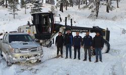 Çankırı’da Karla Mücadele Çalışmaları Aralıksız Sürüyor