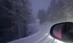 Çankırı’nın doğa harikası yaylası beyaza büründü