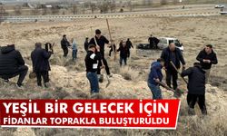 Çankırı’da Yeşil Bir Gelecek İçin Fidanlar Toprakla Buluşturuldu