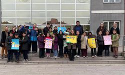 Çankırı’da Öğrenciler Geleceği Afişlere Yansıttı