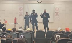 Çankırı İlkokul Öğrencilerine Uygulamalı Yangın Güvenliği Eğitimi Verildi