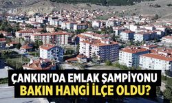 Çankırı'da emlak şampiyonu bakın hangi ilçe oldu?