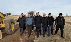 Çankırı AK Parti Heyeti Küçüklü–Çayırpınar Yolunu Yerinde İncelendi