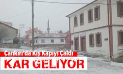 Çankırı’da Kış Kapıyı Çaldı: Kar geliyor!