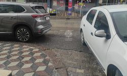 Kurşunlu’da öğle vakti dolu sürprizi