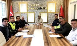Kurşunlu’da Trafik Güvenliği Toplantısı Gerçekleştirildi