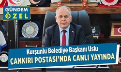 Kurşunlu Belediye Başkanı Uslu, Çankırı Postası’nda Canlı Yayında