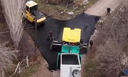 Yapraklı Çevrecik Yolunda Sıcak Asfalt Çalışmaları Başladı