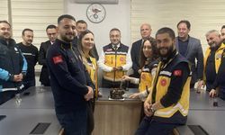 112’nin Kahramanları Unutulmadı: Müdür Bulut’tan Paramediklere Ziyaret