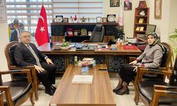 Eldivan Kaymakamı Zeliha Uz’dan Sağlık Müdürü’ne Ziyaret