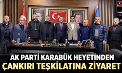 AK Parti Karabük Teşkilatından Çankırı’ya Kardeşlik Ziyareti