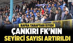 Bafra Taraftarı İstedi, Çankırı FK'nın Seyirci Sayısı Artırıldı